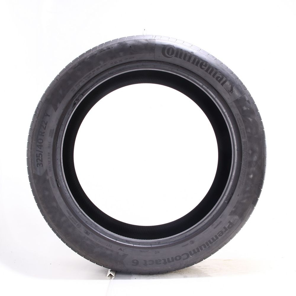 Set of (4) Used 325/40R22 Continental PremiumContact 6 MO 114Y - 5-6/32 - Image 6