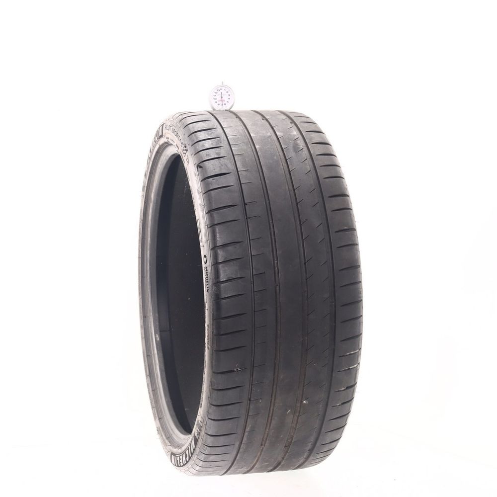 Set of (4) Used 265/35ZR21 Michelin Pilot Sport 4 S TO Acoustic 101Y - 7-7.5/32 - Image 1