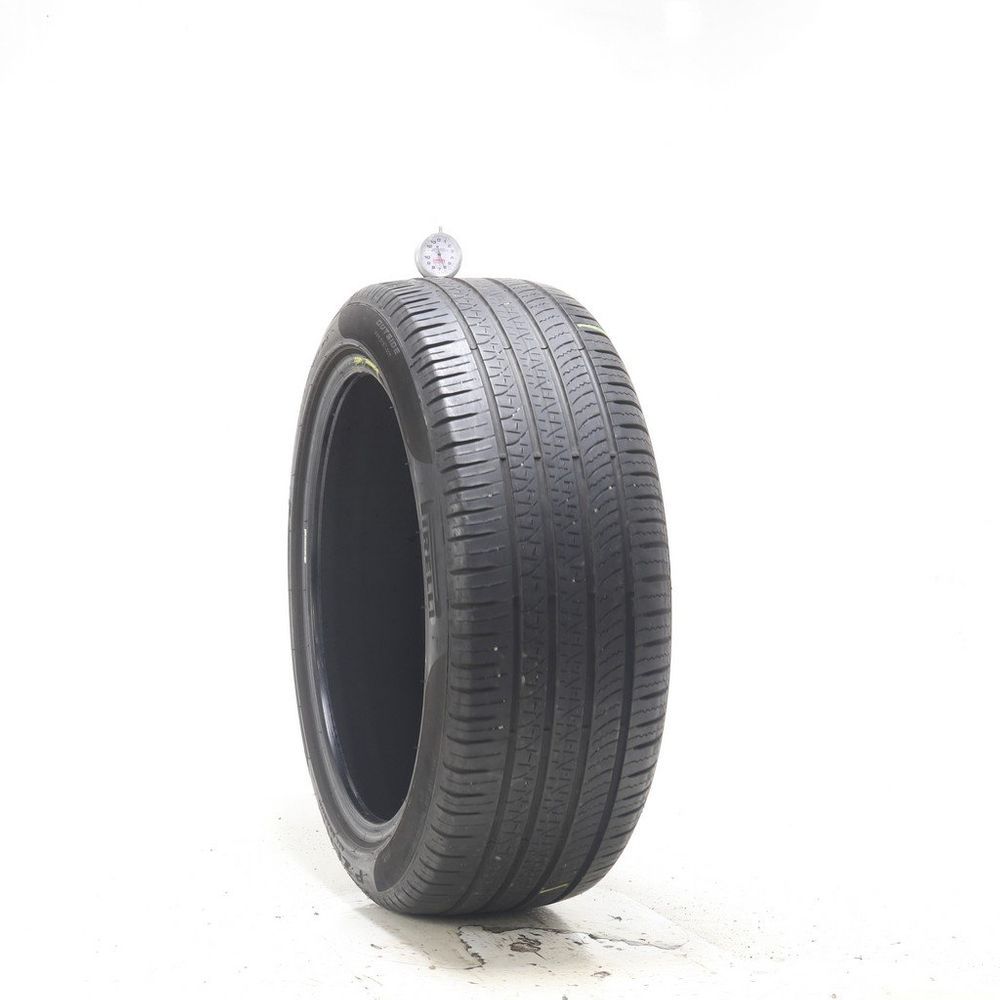 Set of (2) Used 235/45R19 Pirelli P Zero VOL 99V - 6-7.5/32 - Image 1
