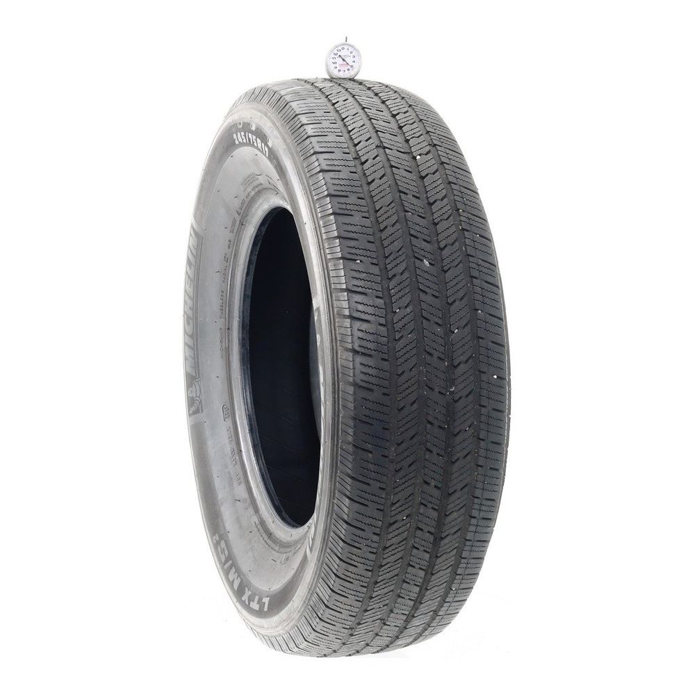 Set of (2) Used 245/75R17 Michelin LTX M/S2 112S - 5-5.5/32 - Image 1
