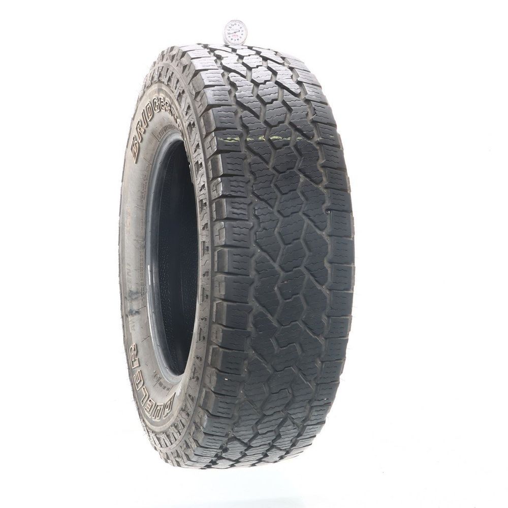 Set of (2) Used LT 275/70R18 Bridgestone Dueler A/T Ascent Enliten 125/122S E - 9.5-10/32 - Image 1