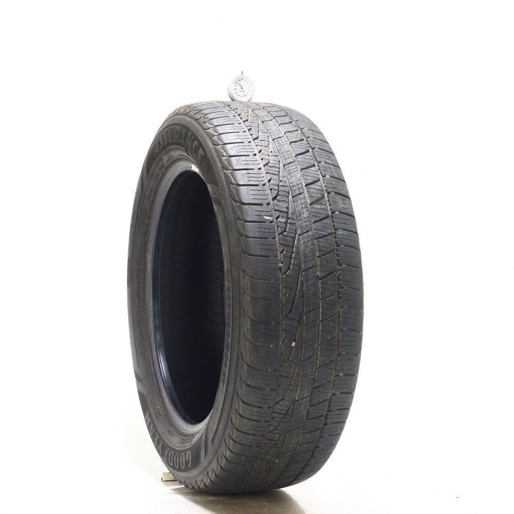 Used 225/60R18 Goodyear Assurance WeatherReady 100H - 5.5/32 - Image 1
