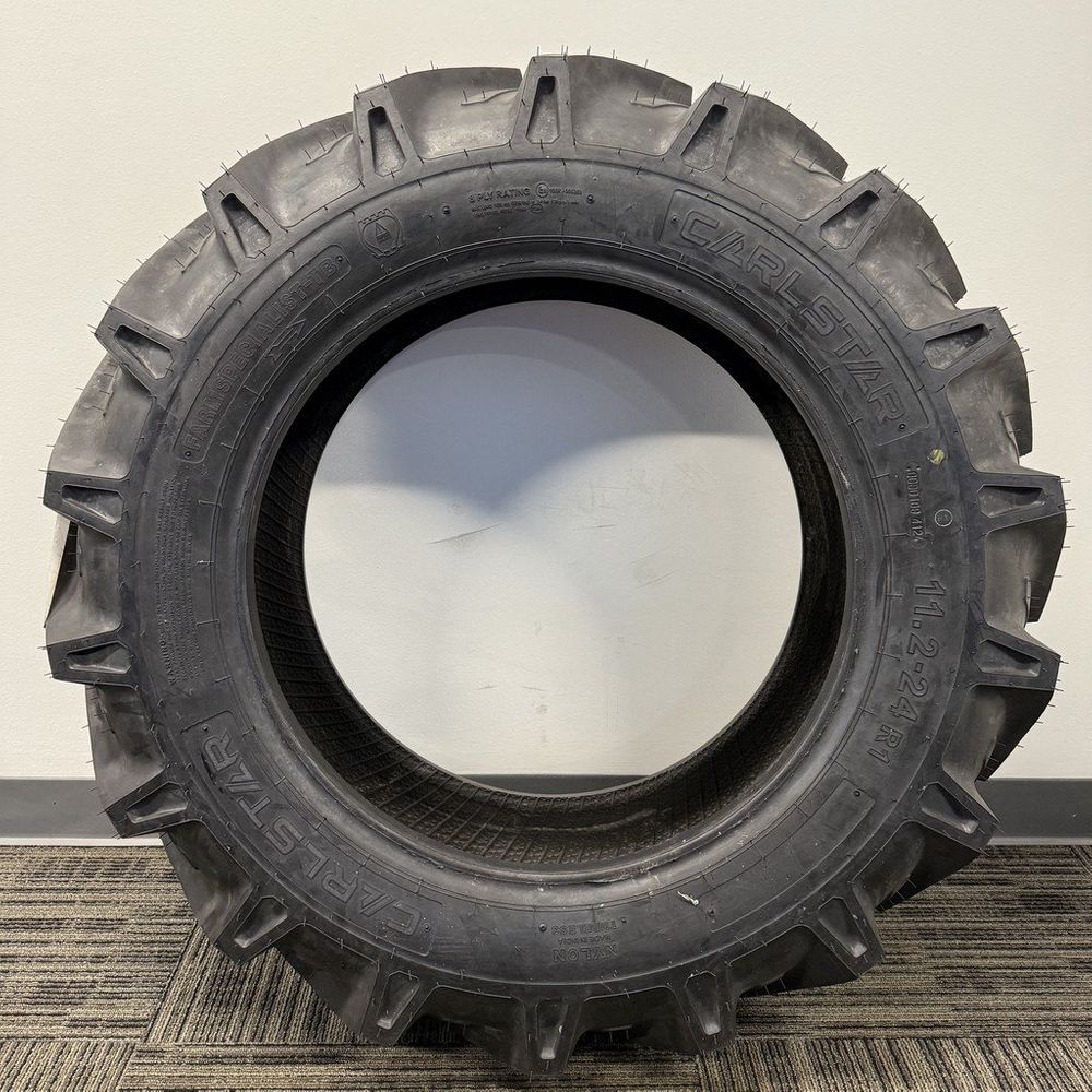Set of (2) New 11.2-24 Carlstar Farm Specialist TB 112A8 - Image 3