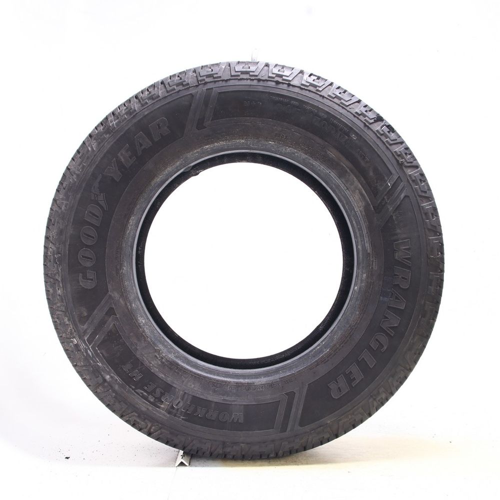 Set of (2) Used 265/70R17 Goodyear Wrangler Workhorse HT 115T - 10.5-11/32 - Image 3