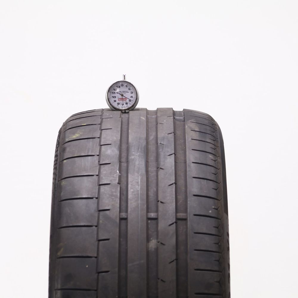 Set of (4) Used 255/40ZR21 Continental SportContact 6 R01 102Y - 4.5-5/32 - Image 2