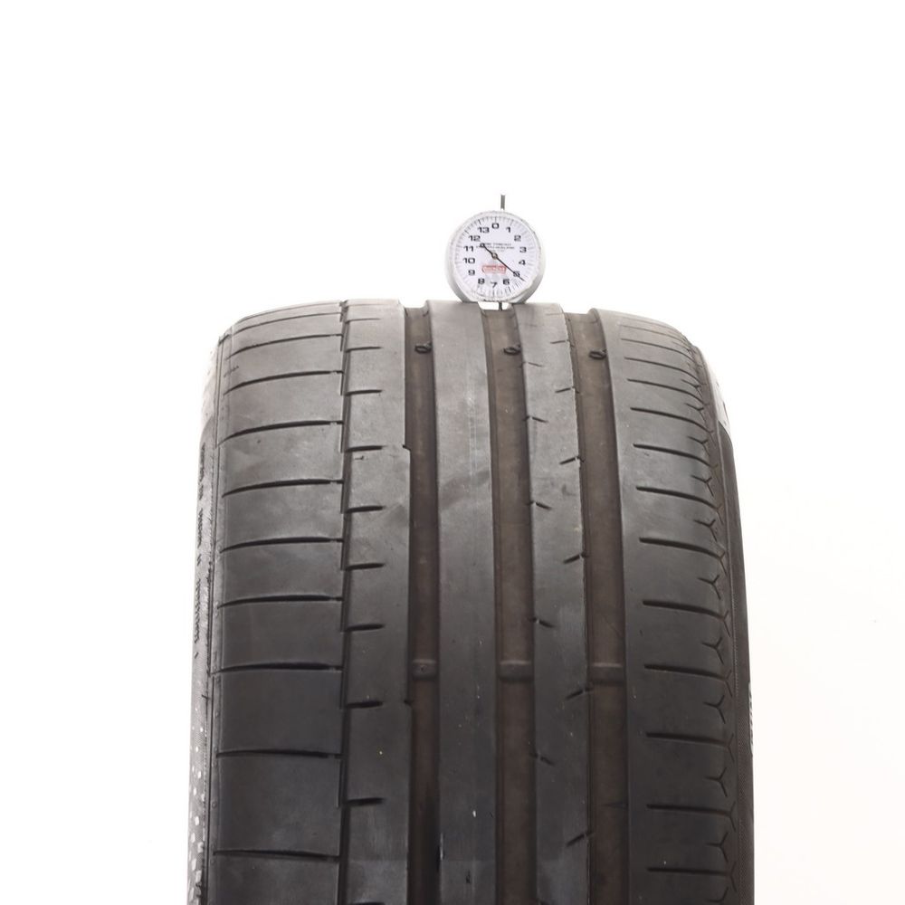Set of (4) Used 255/40ZR21 Continental SportContact 6 R01 102Y - 4.5-5/32 - Image 5