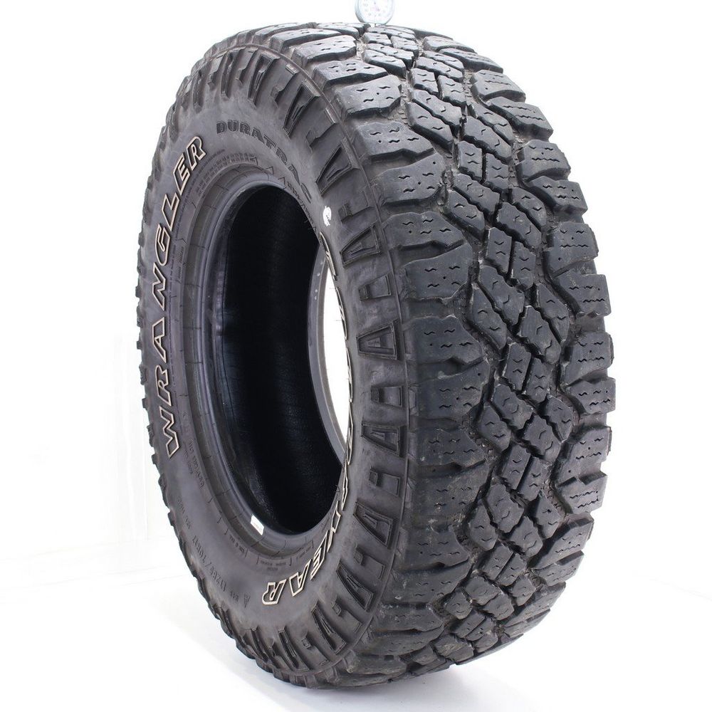 Set of (2) Used LT 285/70R17 Goodyear Wrangler Duratrac 121/118Q D - 13-13.5/32 - Image 1