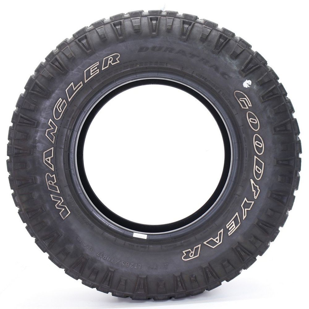 Set of (2) Used LT 285/70R17 Goodyear Wrangler Duratrac 121/118Q D - 13-13.5/32 - Image 3