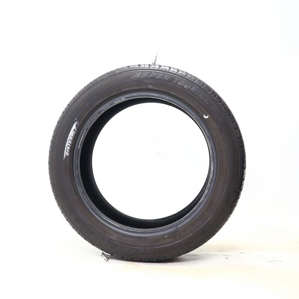 Set of (2) Used 215/55R17 Aspen Touring AS 94V - 7-7.5/32 - Image 6