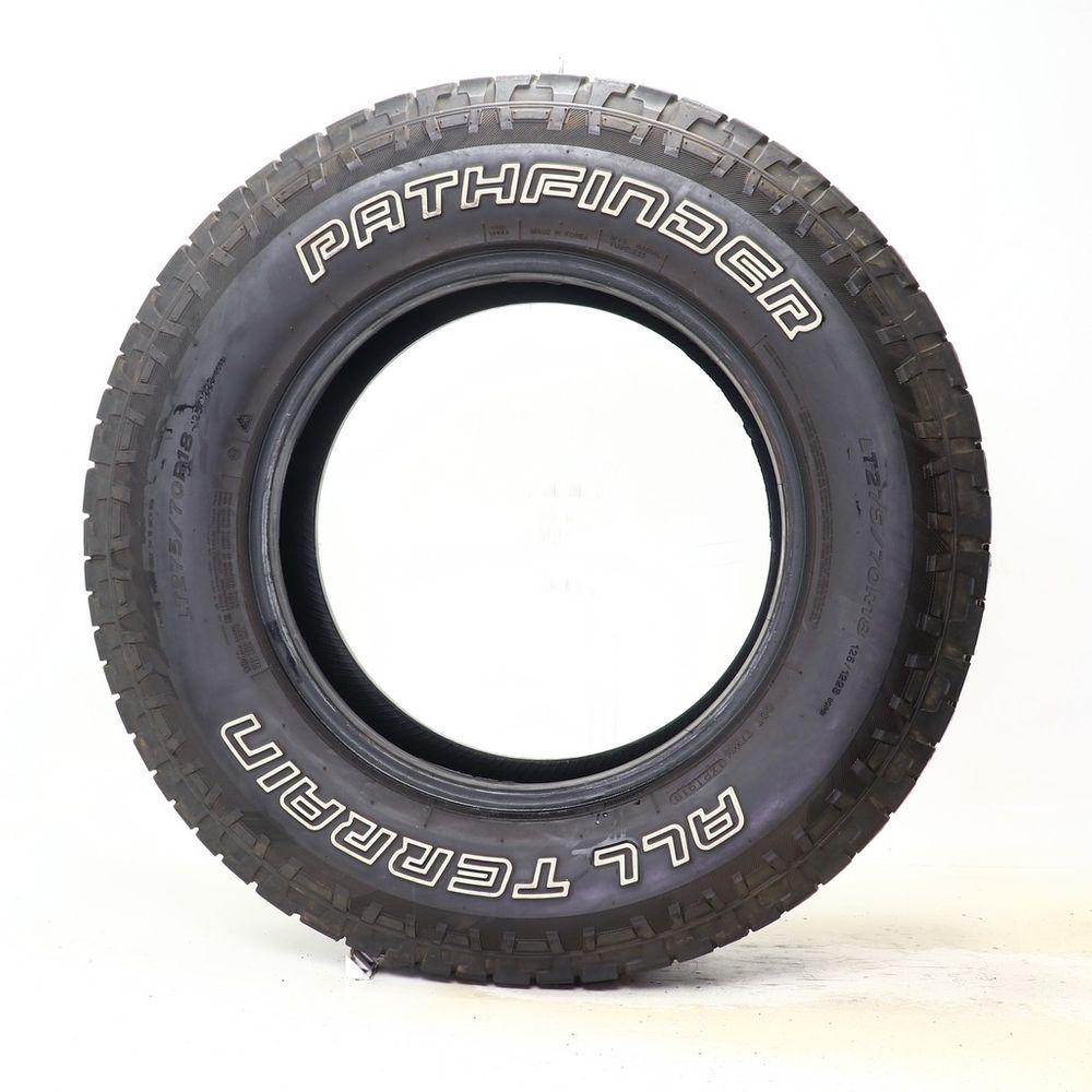 Set of (2) Used LT 275/70R18 Pathfinder All Terrain 125/122S - 8.5-10/32 - Image 3