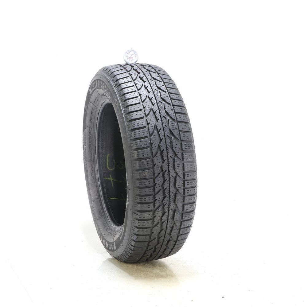 Set of (2) Used 225/60R17 Firestone Winterforce 2 UV 99S - 8-8.5/32 - Image 4