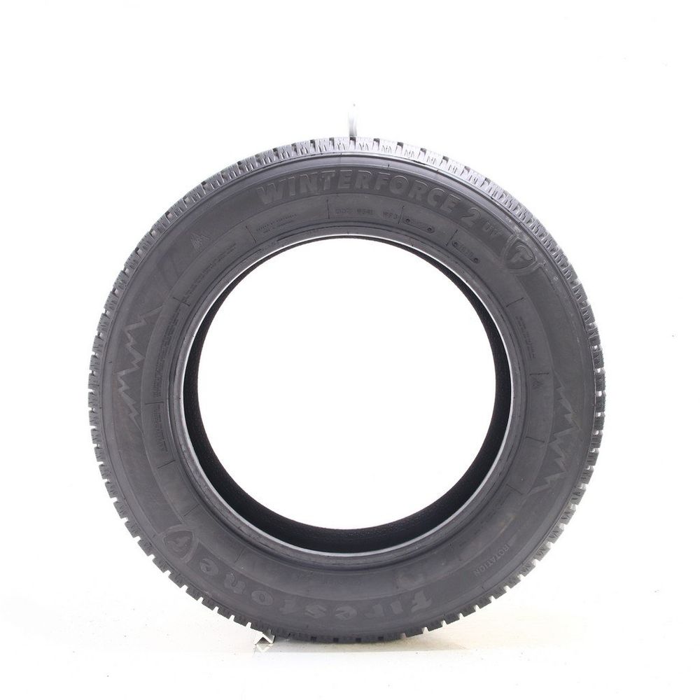 Set of (2) Used 225/60R17 Firestone Winterforce 2 UV 99S - 8-8.5/32 - Image 6