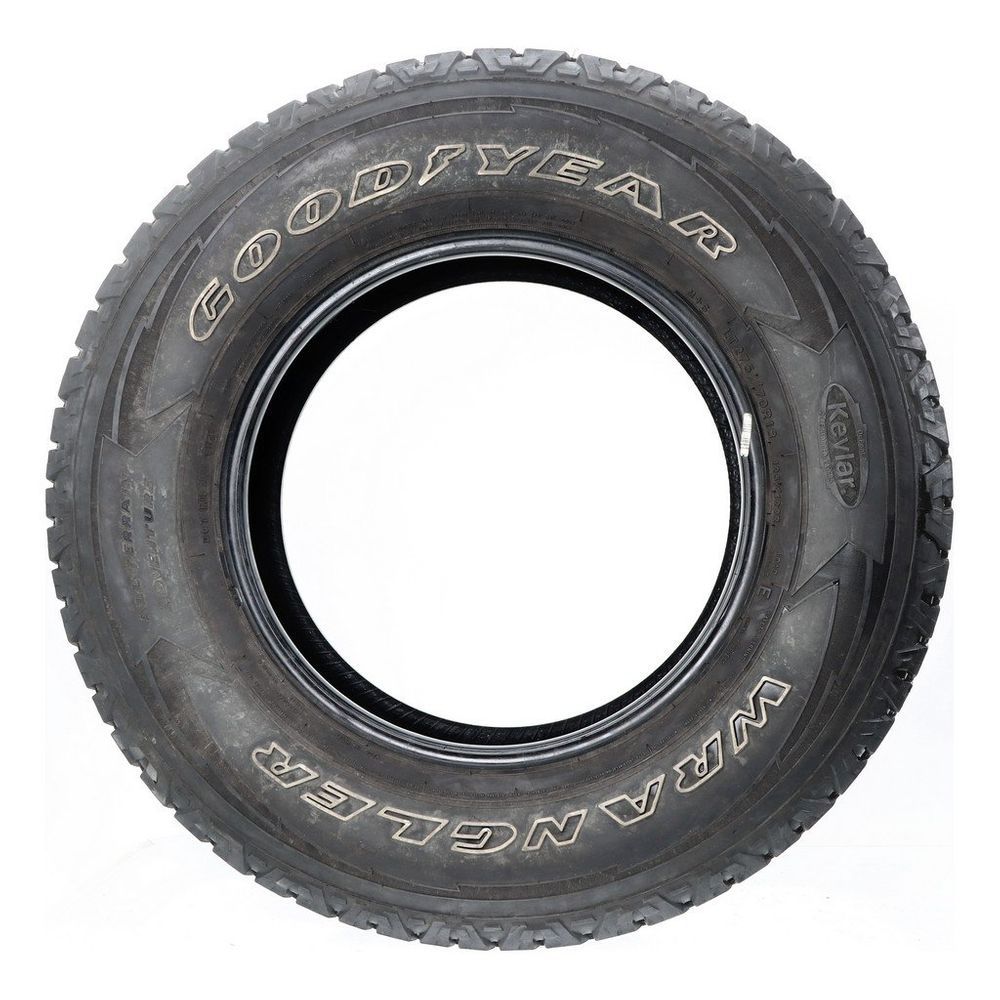 Set of (4) Used LT 275/70R18 Goodyear Wrangler All-Terrain Adventure Kevlar 125/122R E - 9.5-10/32 - Image 6