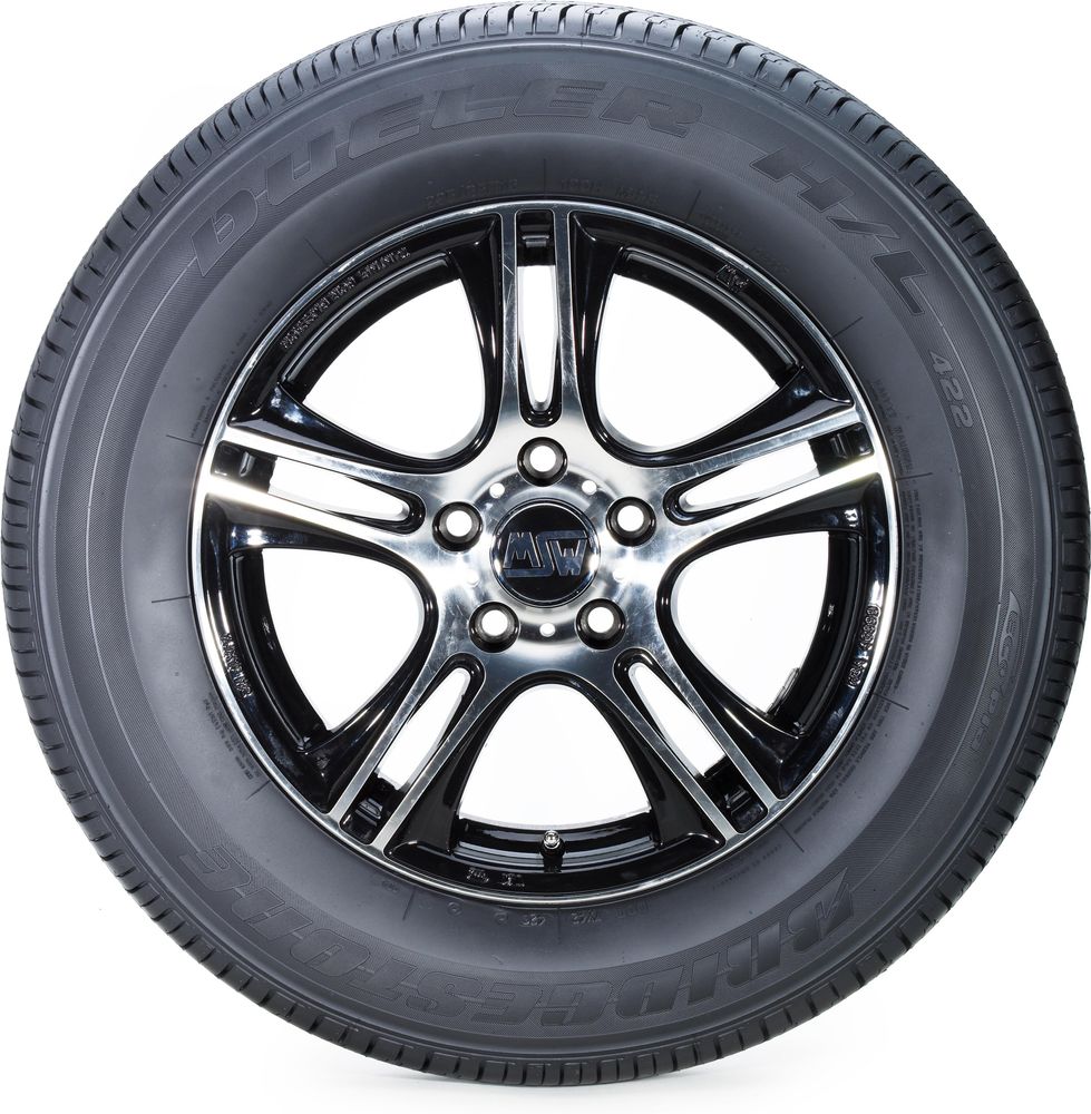 Set of (2) New P 245/60R18 Bridgestone Dueler H/L 422 Ecopia 104T - Image 2