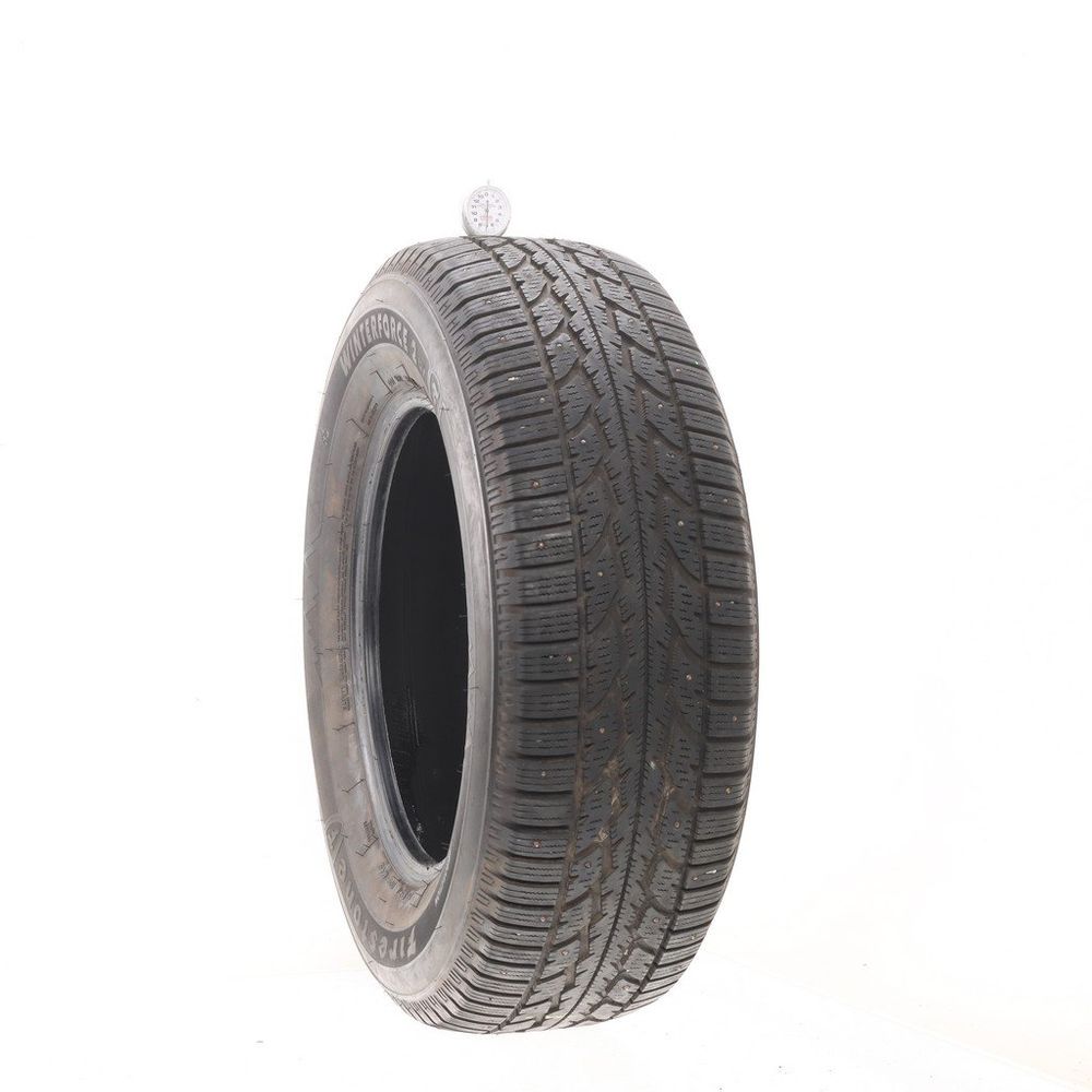 Used 255/65R17 Firestone Winterforce 2 UV Studded 110S - 7/32 - Image 1