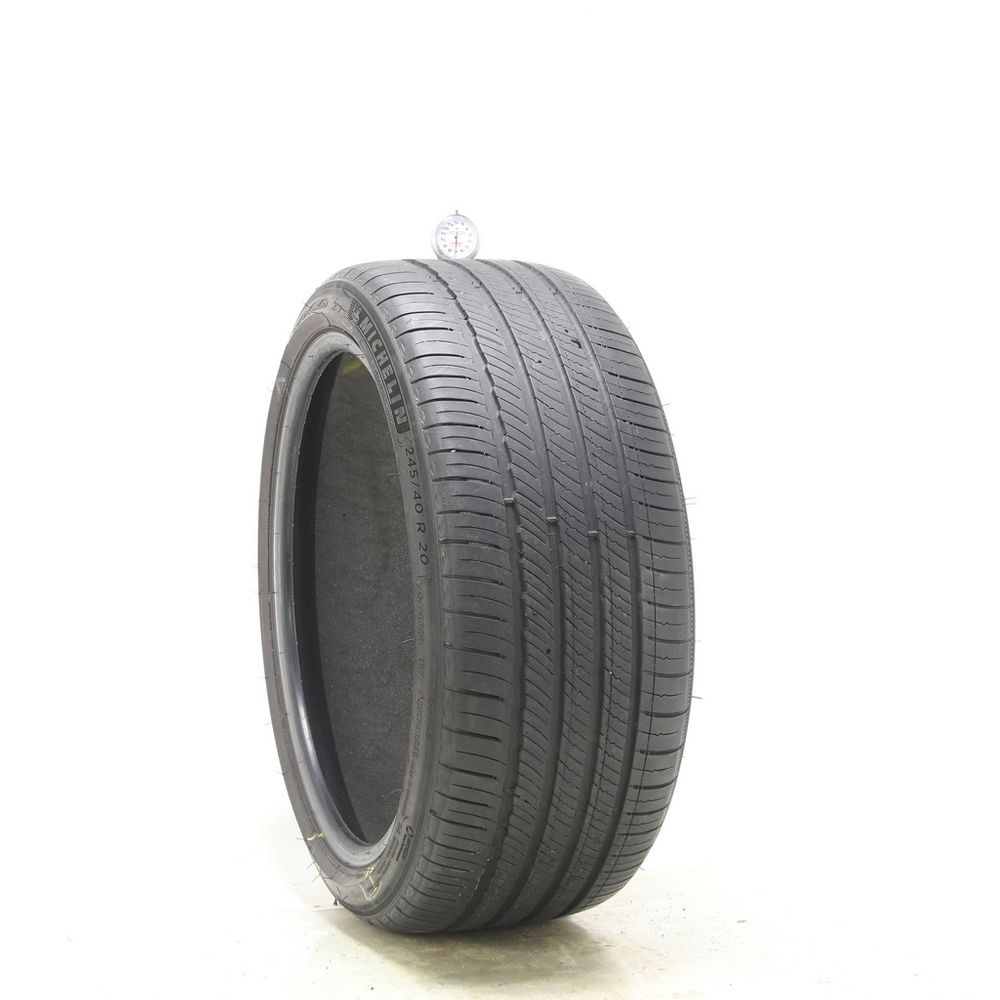 Set of (2) Used 245/40R20 Michelin Primacy Tour A/S POL Acoustic 99V - 7-7.5/32 - Image 1