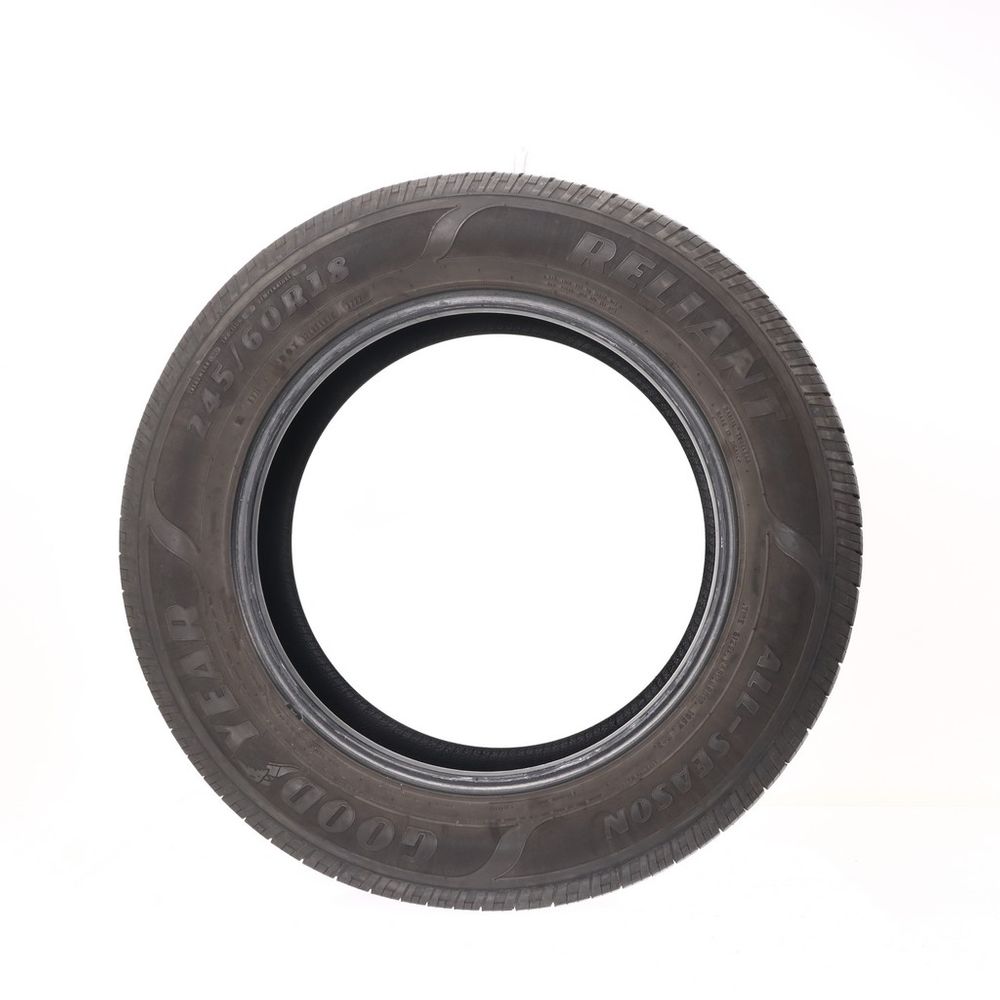 Set of (2) Used 245/60R18 Goodyear Reliant All-season 105V - 6.5-7/32 - Image 3