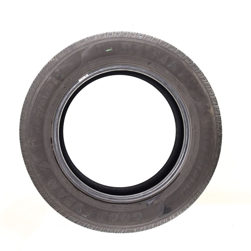 Set of (2) Used 245/60R18 Goodyear Reliant All-season 105V - 6.5-7/32 - Image 6