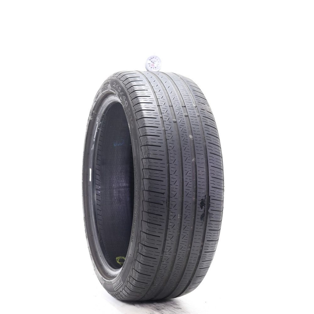 Used 245/40R19 Pirelli Cinturato P7 MOE Run Flat 98H - 4.5/32 - Image 1