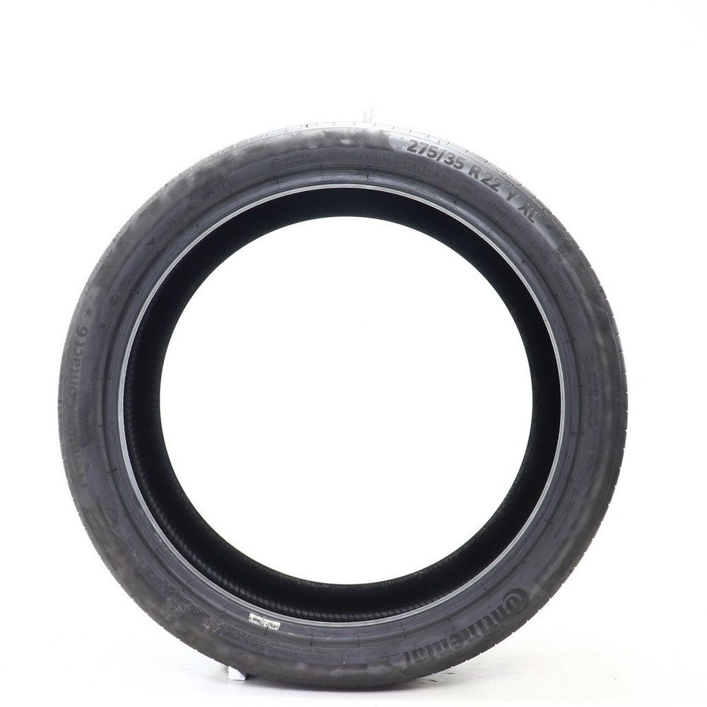 Set of (4) Used 275/35R22 Continental PremiumContact 6 104Y - 5-6.5/32 - Image 3