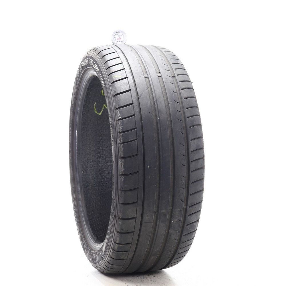 Set of (2) Used 255/40R21 Dunlop SP Sport Maxx GT R01 102Y - 5.5/32 - Image 1