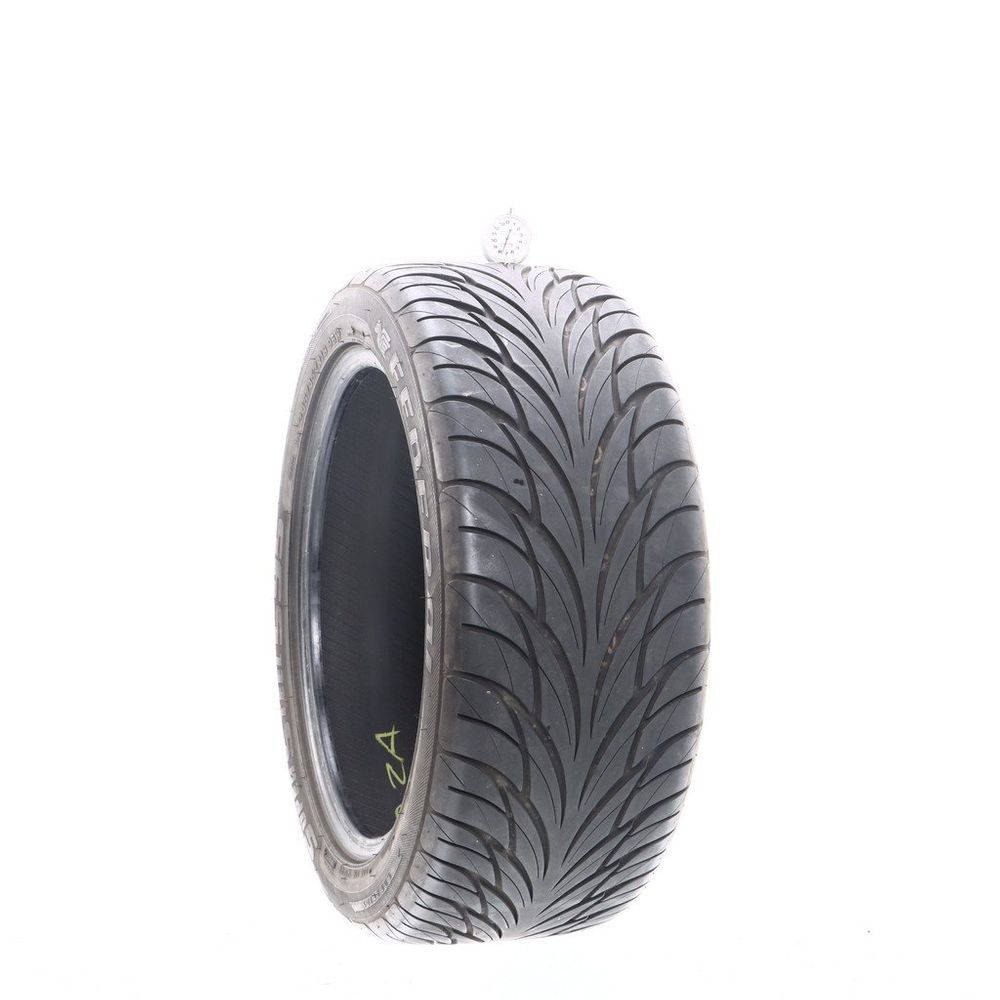 Set of (2) Used 245/45ZR18 Federal Super Steel 595 96W - 7.5-8/32 - Image 1