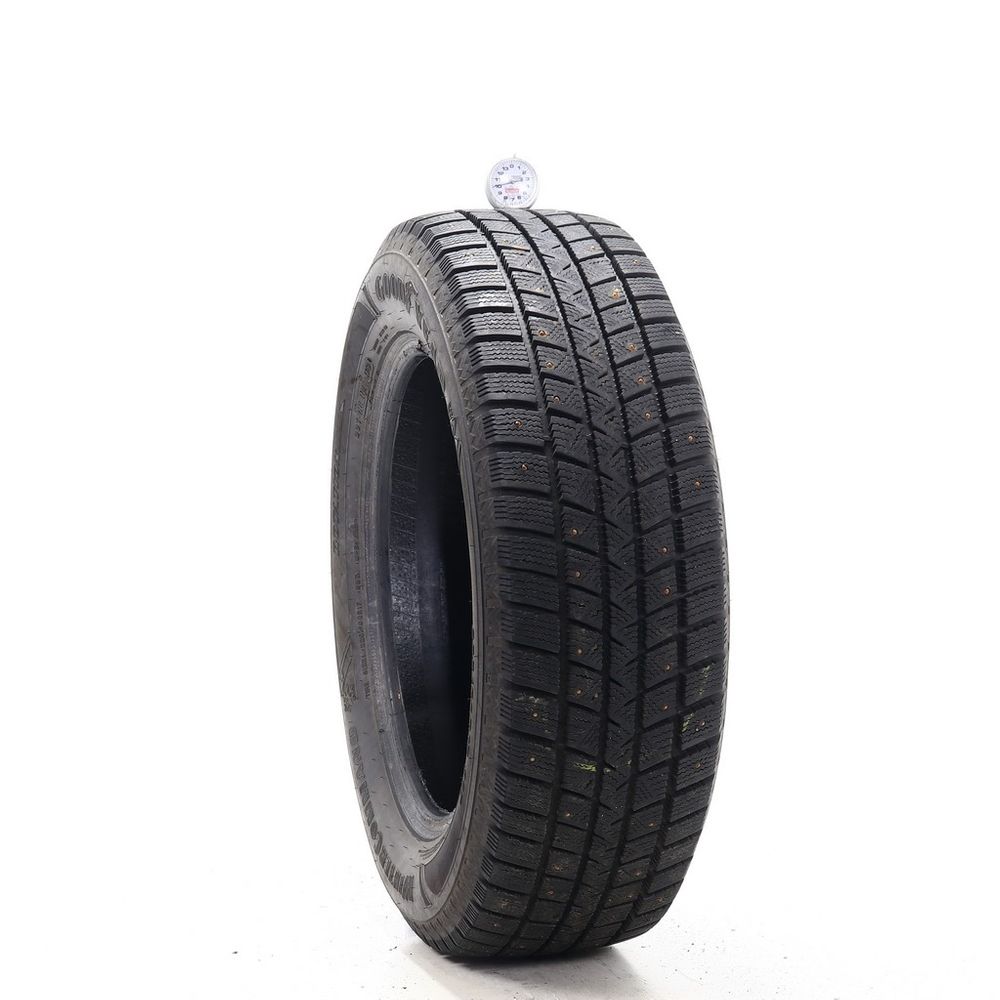 Used 225/60R17 Goodyear WinterCommand Studded 99T - 10/32 - Image 1