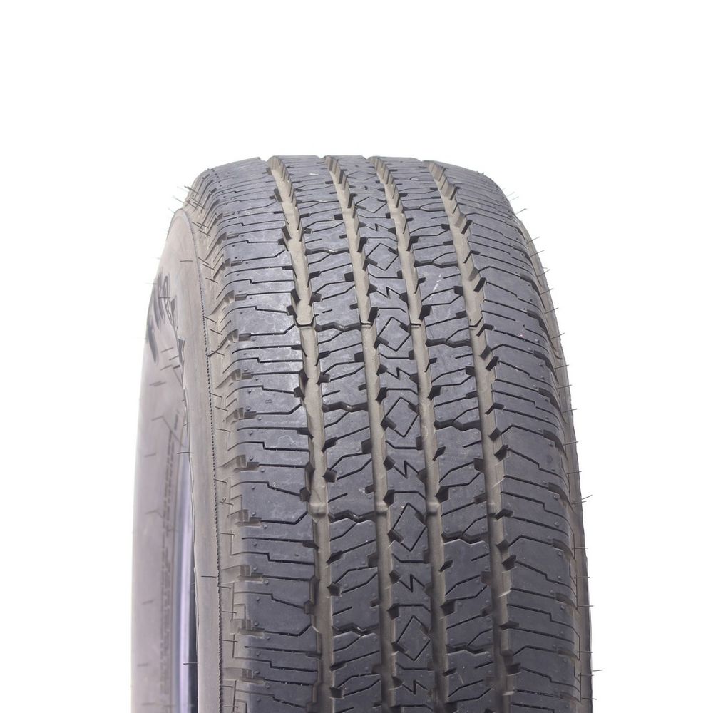 Set of (4) Driven Once LT 245/75R17 Firestone Transforce HT 121/118R E - 12-13/32 - Image 2