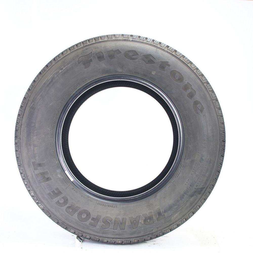 Set of (4) Driven Once LT 245/75R17 Firestone Transforce HT 121/118R E - 12-13/32 - Image 3