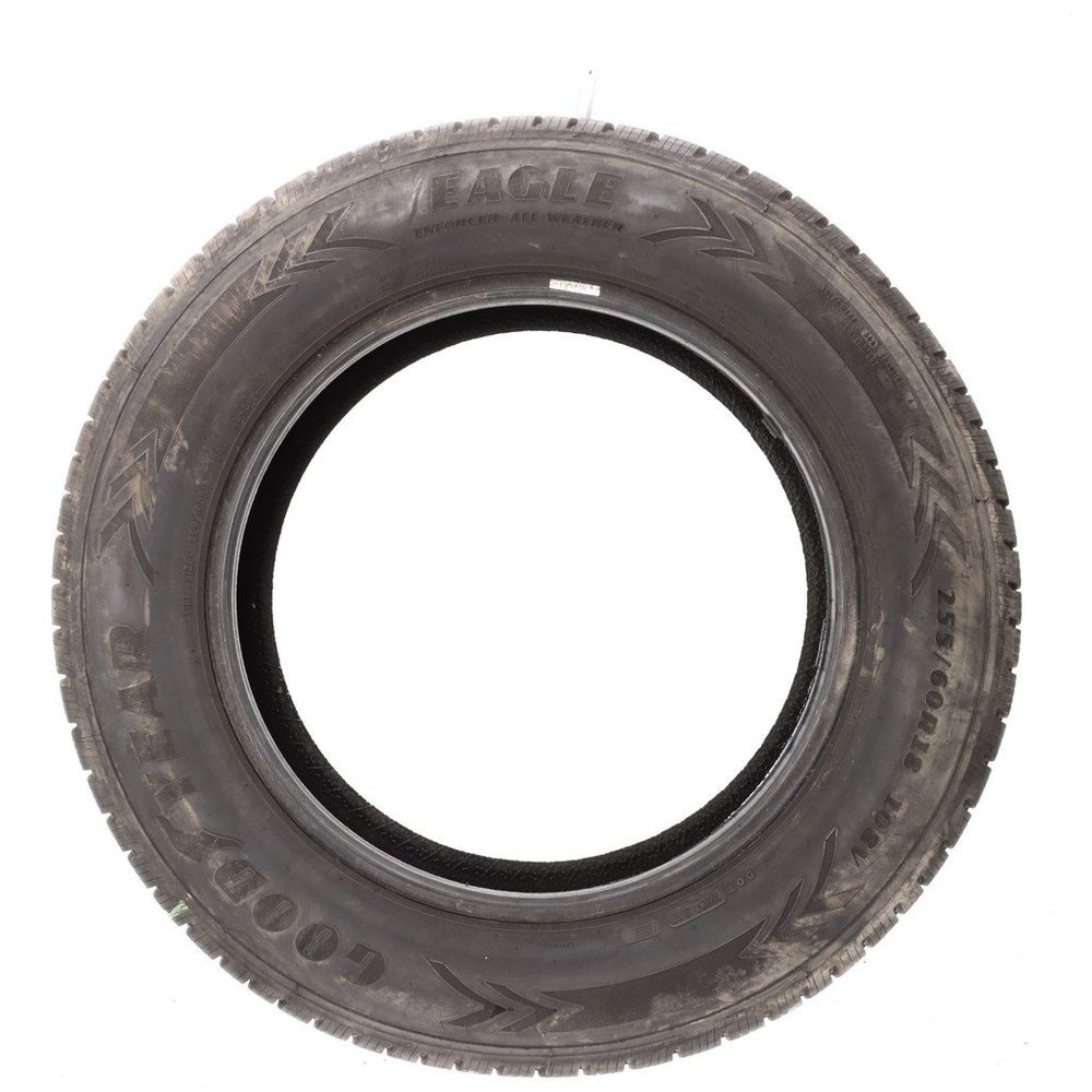 Set of (4) Used 255/60R18 Goodyear Eagle Enforcer All Weather 108V - 7.5-9/32 - Image 3