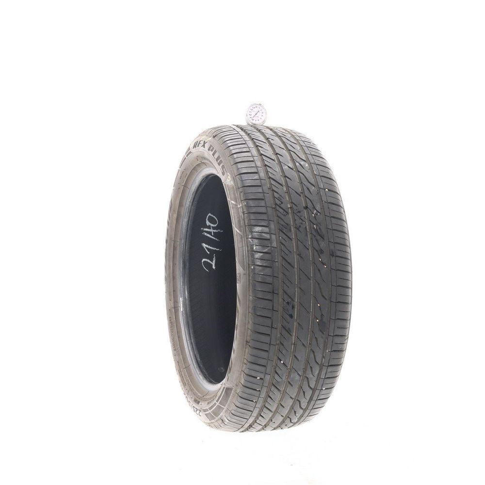 Set of (2) Used 225/50ZRF18 Lexani RFX Plus Run Flat 95W - 8.5/32 - Image 1