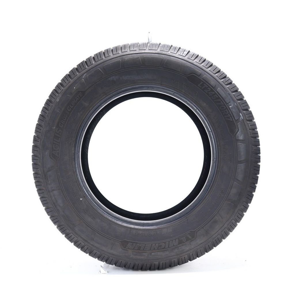 Set of (4) Used LT 245/70R17 Michelin Agilis CrossClimate  119/116R E - 7-8.5/32 - Image 3