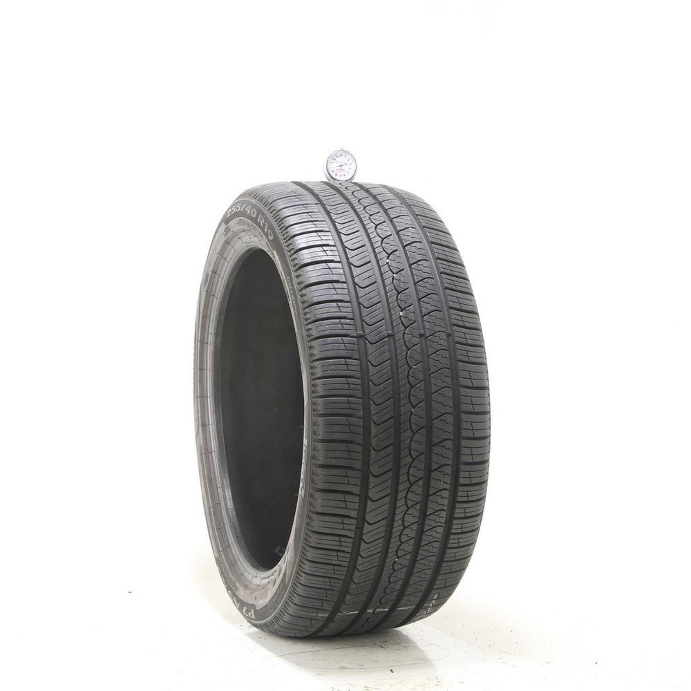 Set of (2) Used 255/40R19 Pirelli P7 AS Plus 3 100V - 9-9.5/32 - Image 4