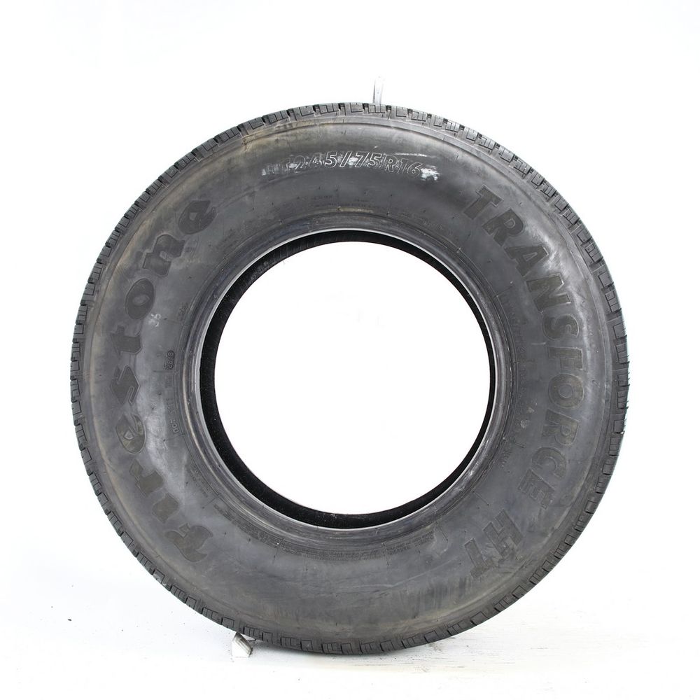 Set of (2) Used LT 245/75R16 Firestone Transforce HT 120/116R - 10-11/32 - Image 3