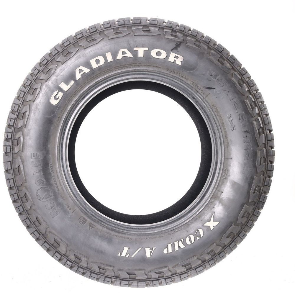 Set of (2) Used LT 35X12.5R18 Gladiator XComp AT 123T E - 6.5-7.5/32 - Image 3