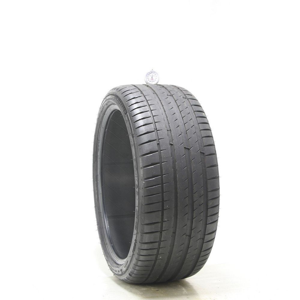 Set of (2) Used 255/35R20 Michelin Pilot Sport 4 97Y - 7-7.5/32 - Image 1