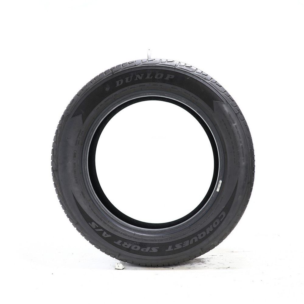 Set of (2) Used 225/60R18 Dunlop Conquest sport A/S 100V - 7.5-8/32 - Image 3