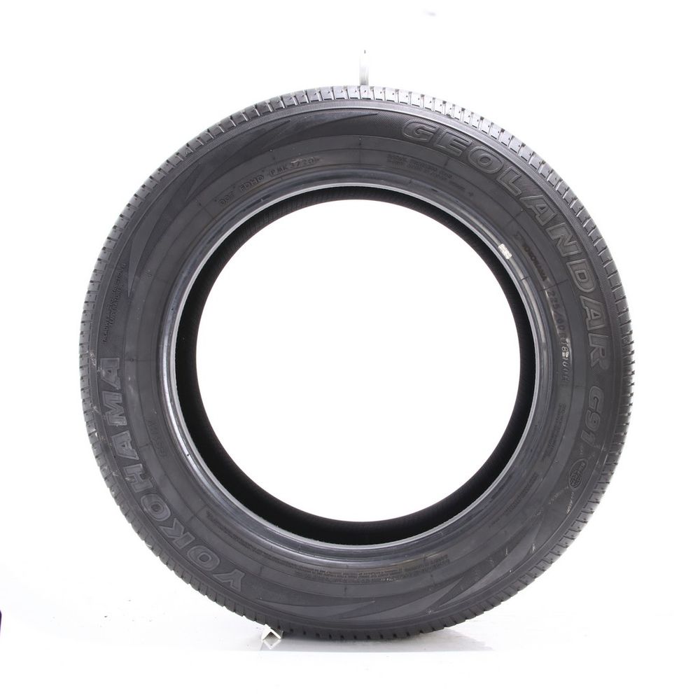 Set of (4) Used 225/60R18 Yokohama Geolandar G91HV 100H - 7-8.5/32 - Image 6