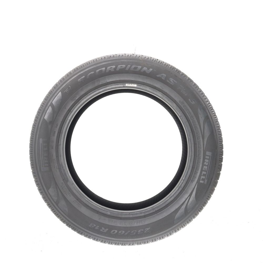 Used 235/60R18 Pirelli Scorpion AS Plus 3 103H - 5.5/32 - Image 3