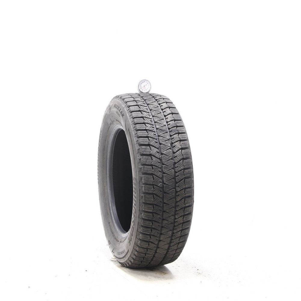 Set of (2) Used 195/65R15 Bridgestone Blizzak WS90 Studless 91H - 9-10.5/32 - Image 1