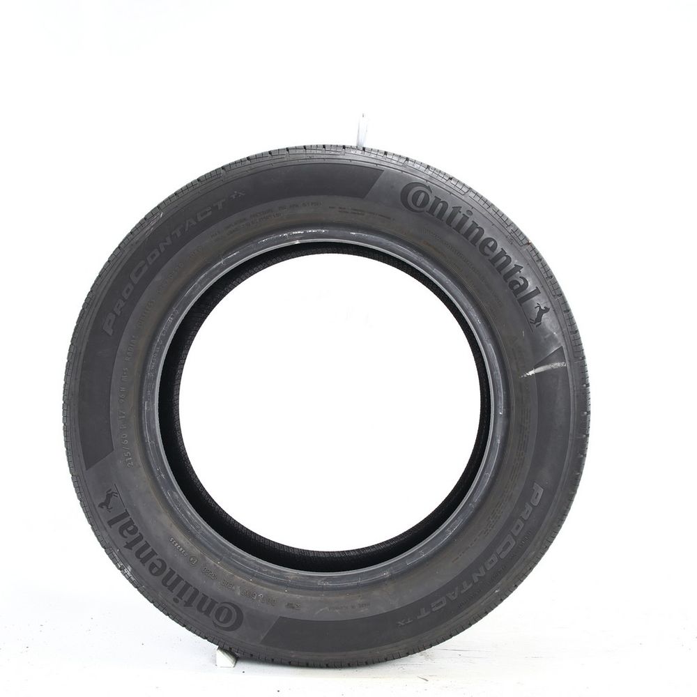 Set of (4) Used 215/60R17 Continental ProContact TX 96H - 5-6.5/32 - Image 9
