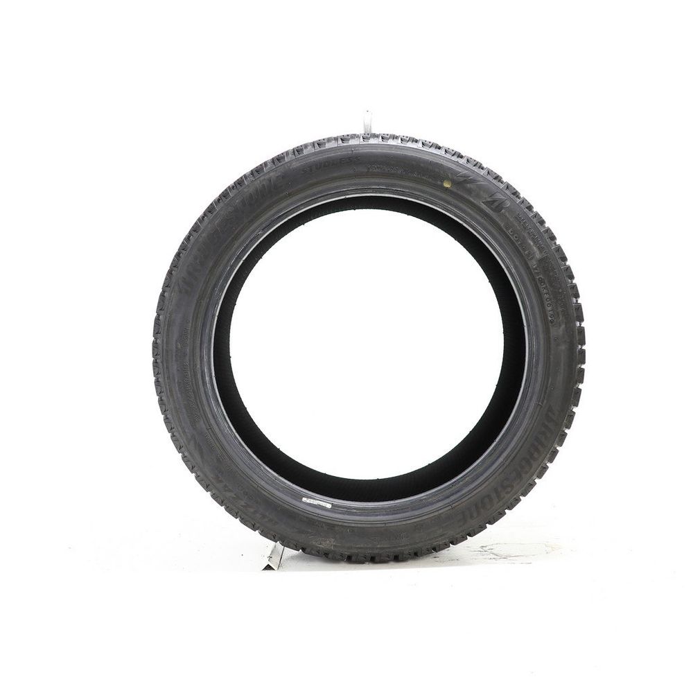 Set of (2) Used 225/45R18 Bridgestone Blizzak WS90 Studless 95H - 9.5-10.5/32 - Image 3