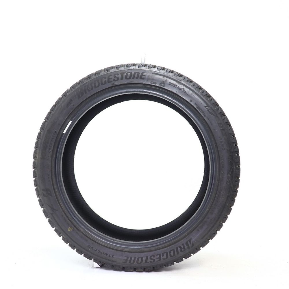Set of (2) Used 225/45R18 Bridgestone Blizzak WS90 Studless 95H - 9.5-10.5/32 - Image 6