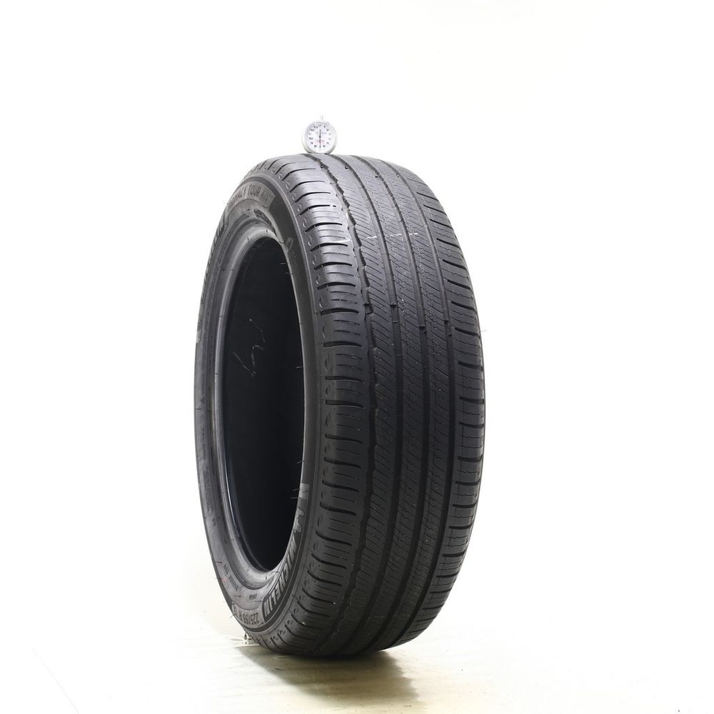 Set of (4) Used 225/55R19 Michelin Primacy Tour A/S 99V - 7-7.5/32 - Image 1