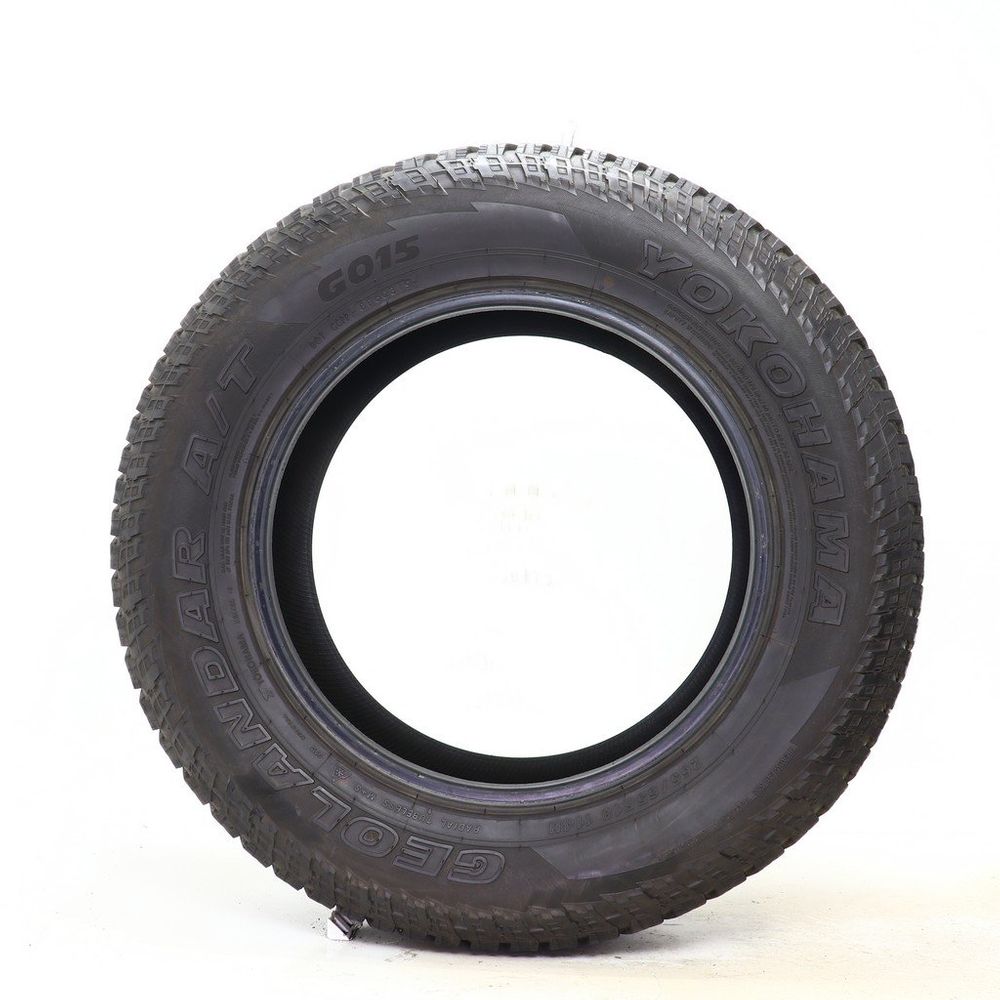Set of (2) Used 265/65R18 Yokohama Geolandar A/T G015 114H - 7.5-9/32 - Image 3