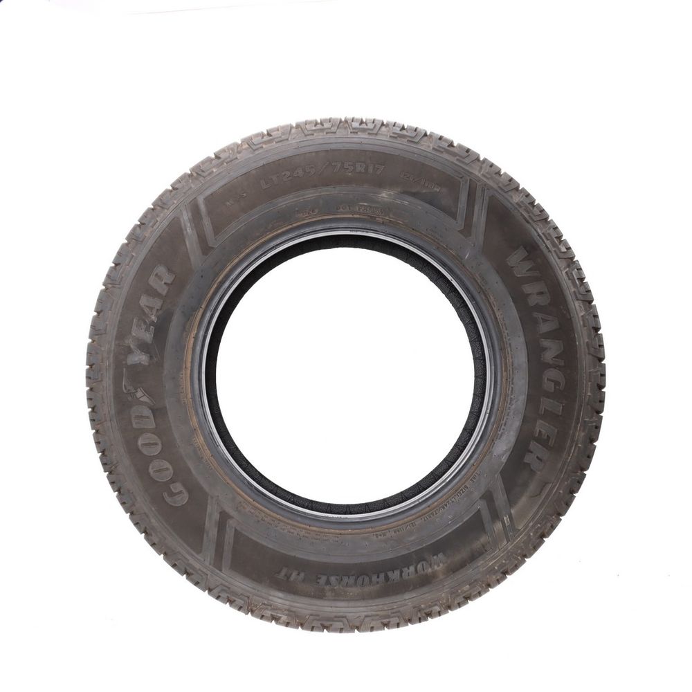 Driven Once LT 245/75R17 Goodyear Wrangler Workhorse HT 121/118R E - 13/32 - Image 3
