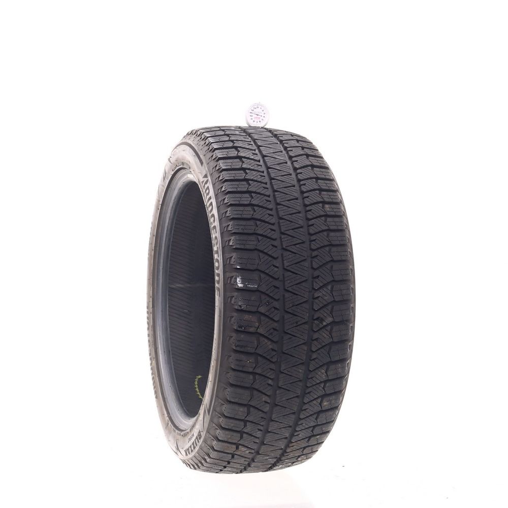 Set of (2) Used 235/50R19 Bridgestone Blizzak WS90 Studless 99H - 10-11/32 - Image 4