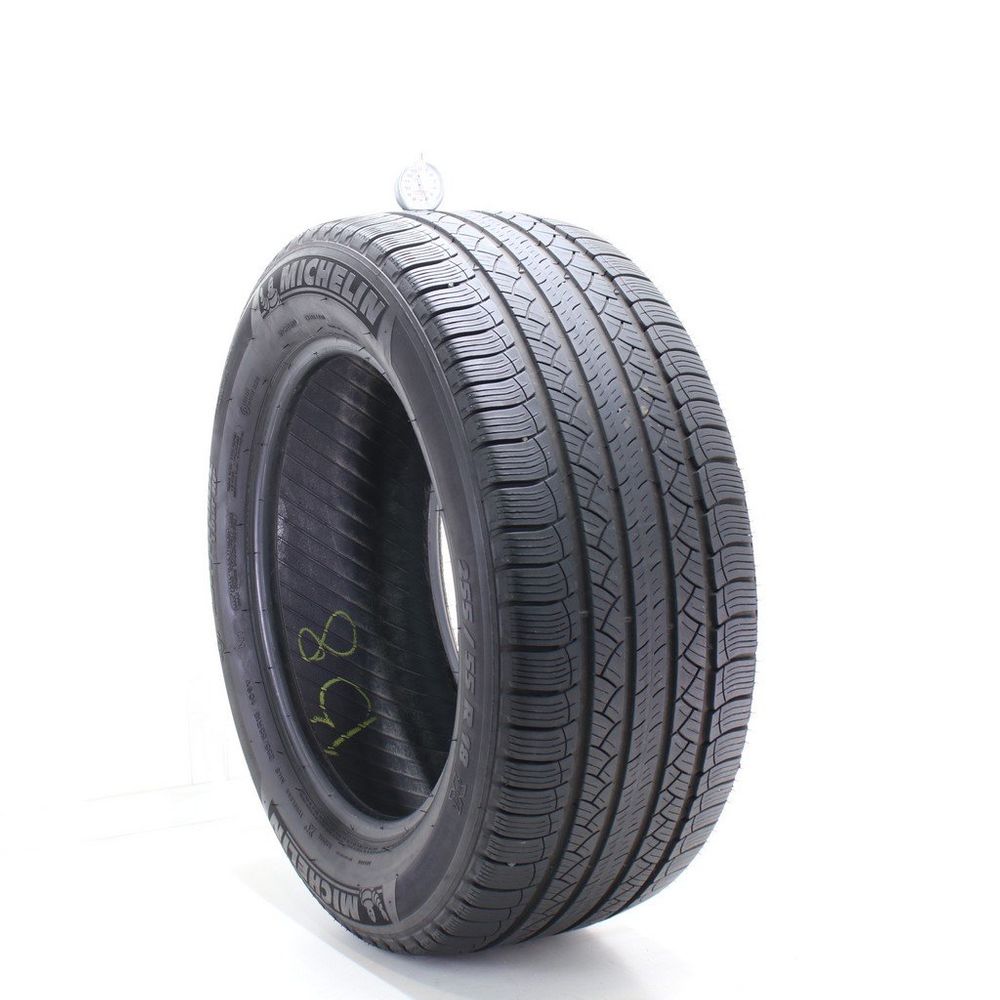 Set of (2) Used 255/55R18 Michelin Latitude Tour HP N1 109V - 5.5-6/32 - Image 4