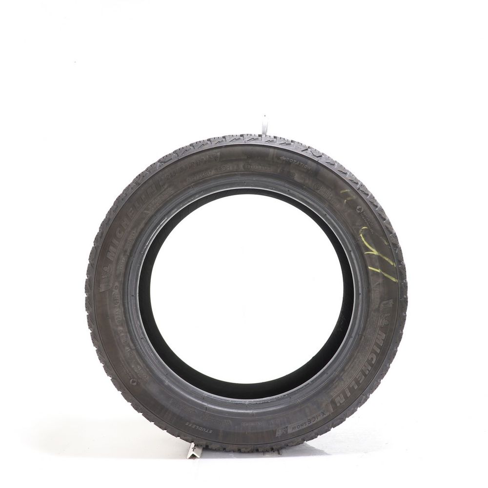 Set of (2) Used 215/55R17 Michelin X-Ice Snow 98H - 7.5-9/32 - Image 6