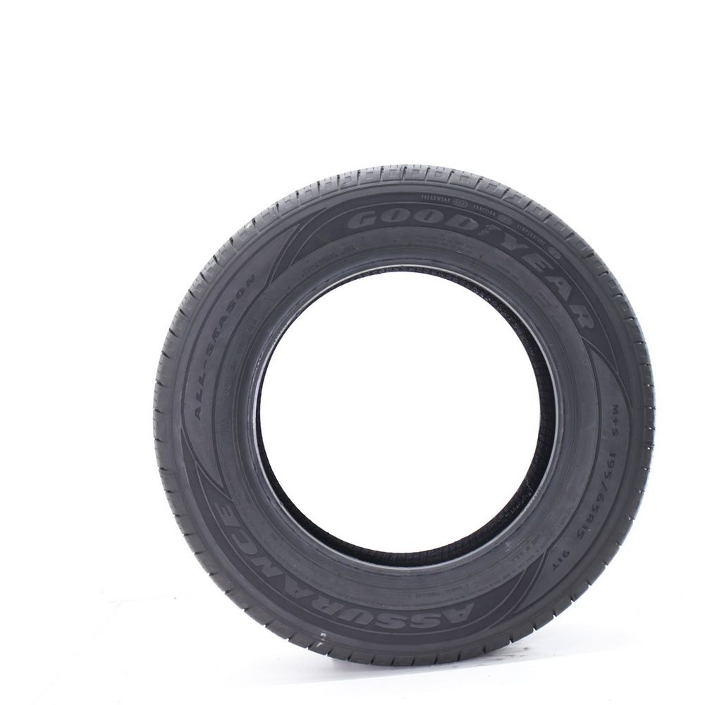 Set Of 2 Driven Once 195 65R15 Goodyear Assurance All Season 91T 8 Set of 2 driven once 195 65r15 goodyear assurance all season 91t 8